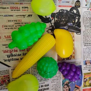 plastic fruit toy