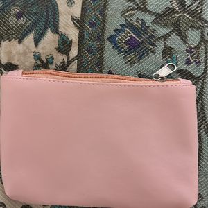 Pink Makeup Pouch