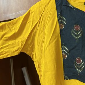 Mustard Kurta