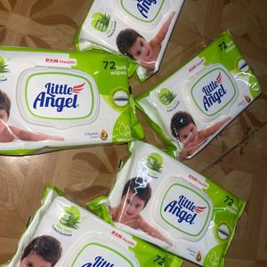 Little Angel Wipe 5 Packets