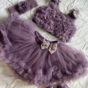 Baby Dress With Accessories