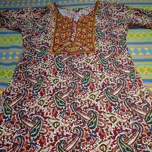 Jaipuriya Print Tunic For Women