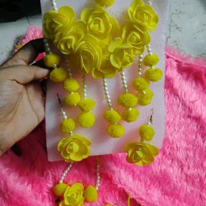 Haldi Jewellary Set