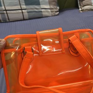 Handbag Neon Orange