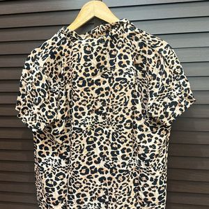 Leopard Print Nightsuit Set