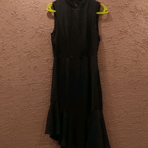 Black A-line Dress