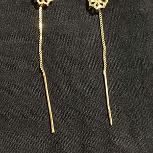 Needle And Thread Model Earrings