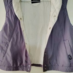 Sleeveless jacket Double side