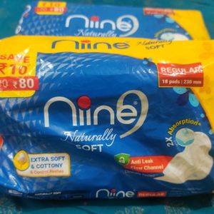 Nine Sanitary Pads