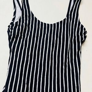 H&M Striped Bodysuit