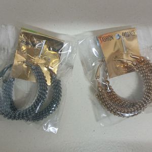 Earrings Pack Of 2