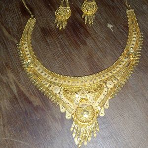 1 GRAM GOLD JEWELLERY SET