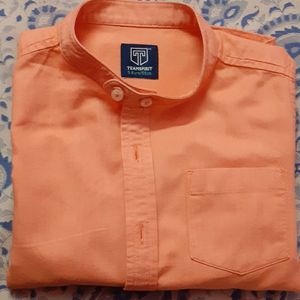 Standing Collar Boys Shirt