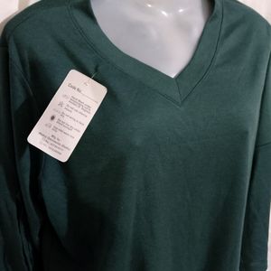 Green Woolen Top