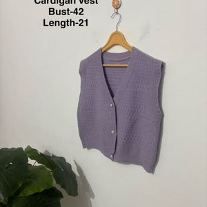 Cardigan Vest