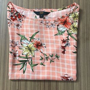 Print boxy Top