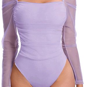 Lavender bodysuit