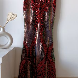 Everlaine Daisy Sequin Gown