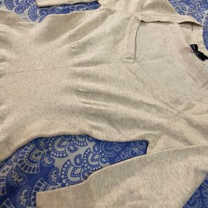 Mango Off White Top