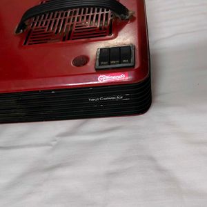 Portable Red Electric Fan Room Heater Or Blower