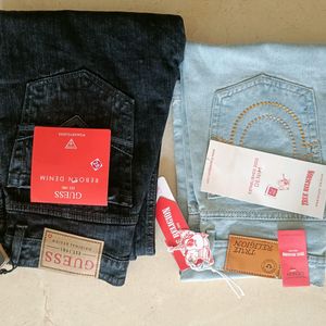 Combo Jeans(28 waist)