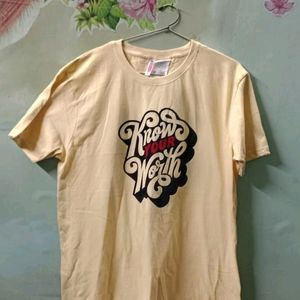 Cream Tshirt