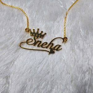 Name locket and mangalsutra write your