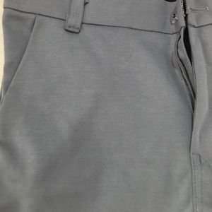 Grey 32 Stretchable Trouser