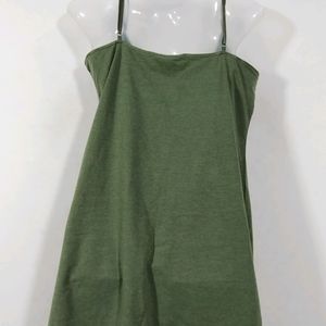 H&M Olive Green Western Dress (Women)