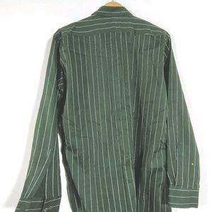 Green Striped Shirt (Men's)