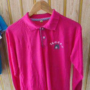 Polo Neck T-shirt In Good Condition