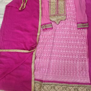 Georgette Suit With Dupatta