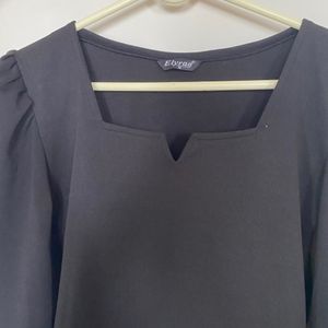 Black Full Sleeve Top