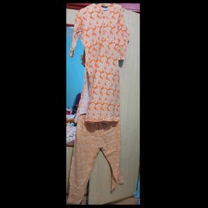 Pure Cotton Kurta Set