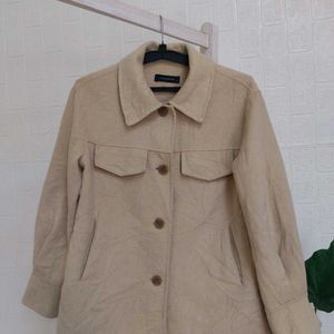 Causal  Loose Shacket Jacket