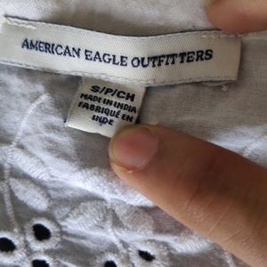 American eagle chickankari shirt