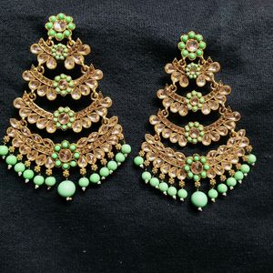 Sea green Earrings