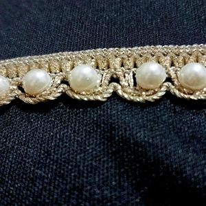 Golden Pearl Lace