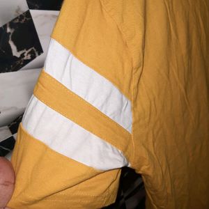 Yellow Stripped T Shirt