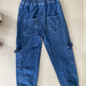 Denim Jogger Pant For Women