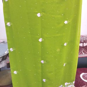 Green Saree