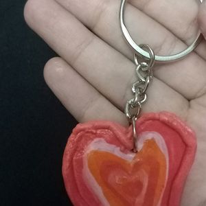 Special Heart Shaps Keychain