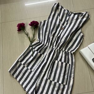 Stripes Play Suit |  XS Size