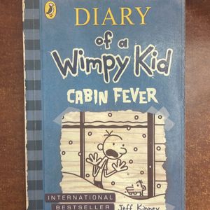 7 books of wimpy kid in good condition