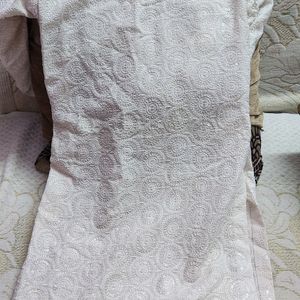 White Chikankari Kurta