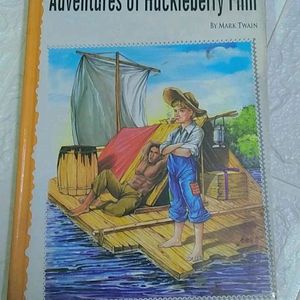 Adventures Of Huckleberry Finn By Mark Twain Book