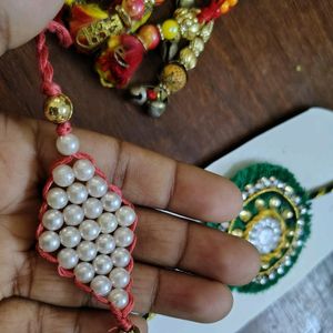 13 Rakhi 💯 pure handmade raakhis rakshabandha