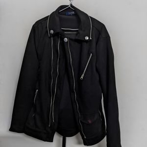 Velvet Biker Jacket