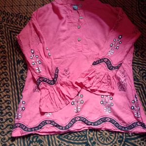 Empire Short Chinese Collar Kurti