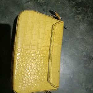 Yellow Sling Bag